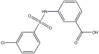 3-[(3-chlorobenzene)sulfonamido]benzoic acid