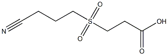 3-[(3-cyanopropyl)sulfonyl]propanoic acid