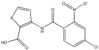  3-[(4-chloro-2-nitrobenzene)amido]thiophene-2-carboxylic acid
