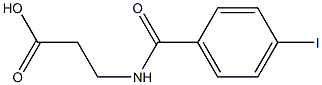  3-[(4-iodophenyl)formamido]propanoic acid