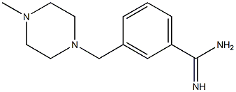 3-[(4-methylpiperazin-1-yl)methyl]benzenecarboximidamide