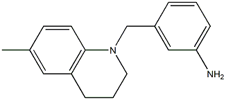  3-[(6-methyl-1,2,3,4-tetrahydroquinolin-1-yl)methyl]aniline