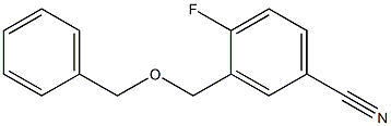 3-[(benzyloxy)methyl]-4-fluorobenzonitrile