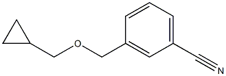 3-[(cyclopropylmethoxy)methyl]benzonitrile