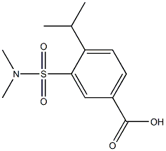 3-[(dimethylamino)sulfonyl]-4-isopropylbenzoic acid