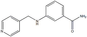 3-[(pyridin-4-ylmethyl)amino]benzamide