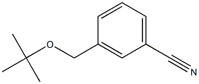 3-[(tert-butoxy)methyl]benzonitrile Structure