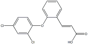 3-[2-(2,4-dichlorophenoxy)phenyl]prop-2-enoic acid