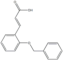 3-[2-(benzyloxy)phenyl]prop-2-enoic acid