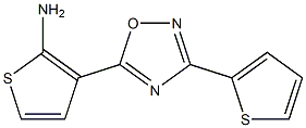 3-[3-(thiophen-2-yl)-1,2,4-oxadiazol-5-yl]thiophen-2-amine