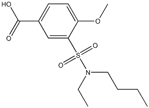 3-[butyl(ethyl)sulfamoyl]-4-methoxybenzoic acid