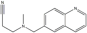 3-[methyl(quinolin-6-ylmethyl)amino]propanenitrile