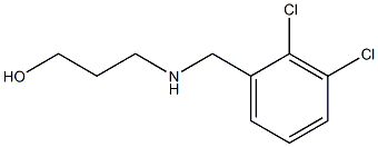 3-{[(2,3-dichlorophenyl)methyl]amino}propan-1-ol 化学構造式
