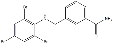 3-{[(2,4,6-tribromophenyl)amino]methyl}benzamide