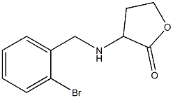 3-{[(2-bromophenyl)methyl]amino}oxolan-2-one Structure