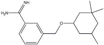 3-{[(3,3,5-trimethylcyclohexyl)oxy]methyl}benzene-1-carboximidamide