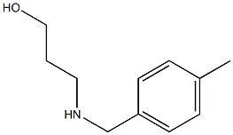 3-{[(4-methylphenyl)methyl]amino}propan-1-ol
