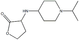 3-{[1-(propan-2-yl)piperidin-4-yl]amino}oxolan-2-one 化学構造式