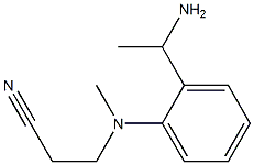 3-{[2-(1-aminoethyl)phenyl](methyl)amino}propanenitrile