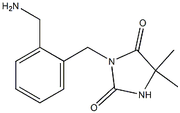 3-{[2-(aminomethyl)phenyl]methyl}-5,5-dimethylimidazolidine-2,4-dione