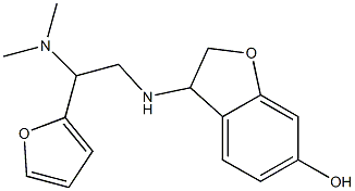 3-{[2-(dimethylamino)-2-(furan-2-yl)ethyl]amino}-2,3-dihydro-1-benzofuran-6-ol