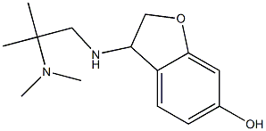 3-{[2-(dimethylamino)-2-methylpropyl]amino}-2,3-dihydro-1-benzofuran-6-ol