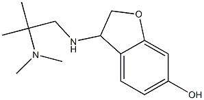  3-{[2-(dimethylamino)-2-methylpropyl]amino}-2,3-dihydro-1-benzofuran-6-ol