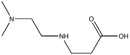 3-{[2-(dimethylamino)ethyl]amino}propanoic acid Structure