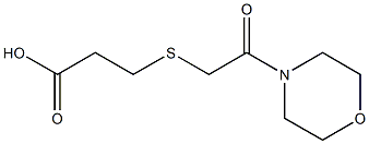 3-{[2-(morpholin-4-yl)-2-oxoethyl]sulfanyl}propanoic acid