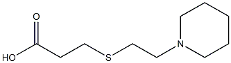 3-{[2-(piperidin-1-yl)ethyl]sulfanyl}propanoic acid