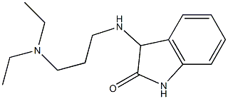 3-{[3-(diethylamino)propyl]amino}-2,3-dihydro-1H-indol-2-one