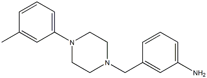 3-{[4-(3-methylphenyl)piperazin-1-yl]methyl}aniline