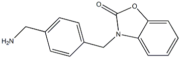 3-{[4-(aminomethyl)phenyl]methyl}-2,3-dihydro-1,3-benzoxazol-2-one