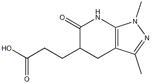 3-{1,3-dimethyl-6-oxo-1H,4H,5H,6H,7H-pyrazolo[3,4-b]pyridin-5-yl}propanoic acid