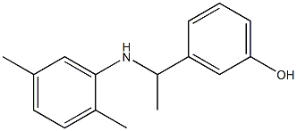  3-{1-[(2,5-dimethylphenyl)amino]ethyl}phenol