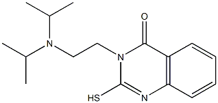 3-{2-[bis(propan-2-yl)amino]ethyl}-2-sulfanyl-3,4-dihydroquinazolin-4-one