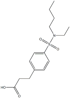 3-{4-[butyl(ethyl)sulfamoyl]phenyl}propanoic acid