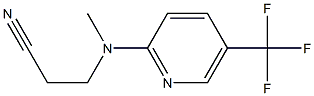 3-{methyl[5-(trifluoromethyl)pyridin-2-yl]amino}propanenitrile