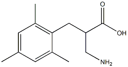 3-amino-2-[(2,4,6-trimethylphenyl)methyl]propanoic acid Structure