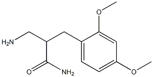 3-amino-2-[(2,4-dimethoxyphenyl)methyl]propanamide