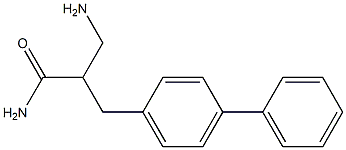 3-amino-2-[(4-phenylphenyl)methyl]propanamide