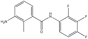 3-amino-2-methyl-N-(2,3,4-trifluorophenyl)benzamide 化学構造式