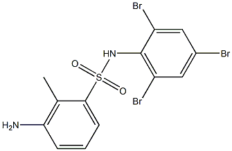 3-amino-2-methyl-N-(2,4,6-tribromophenyl)benzene-1-sulfonamide