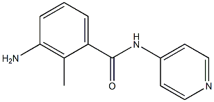 3-amino-2-methyl-N-pyridin-4-ylbenzamide,,结构式