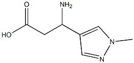 3-amino-3-(1-methyl-1H-pyrazol-4-yl)propanoic acid