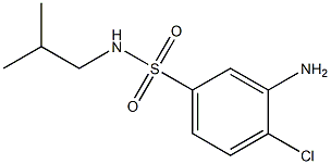 3-amino-4-chloro-N-(2-methylpropyl)benzene-1-sulfonamide