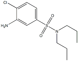  3-amino-4-chloro-N,N-dipropylbenzene-1-sulfonamide