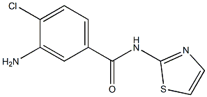 3-amino-4-chloro-N-1,3-thiazol-2-ylbenzamide