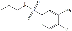  3-amino-4-chloro-N-propylbenzene-1-sulfonamide