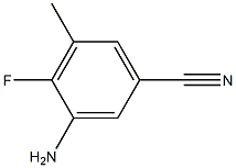 3-amino-4-fluoro-5-methylbenzonitrile